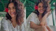 Amruta Khanvilkar : नार नटखट नटखट, अवखळ तोऱ्ह्याची; तरणी ताठी नखऱ्याची; अमृता खानविलकरचा अनोखा अंदाज