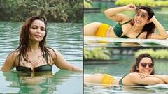 બિકિનીમાં 'ચક દે ઈન્ડિયા' ની કોમલનો હોટ અંદાજ, પૂલમાં કાતિલ પોઝ આપતી જોવા મળી એક્ટ્રેસ
