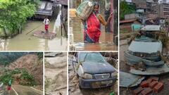 ईशान्येकडील 3 राज्यांमध्ये दोन दिवसांत 26 जणांचा मृत्यू: अरुणाचलमध्ये कार खड्ड्यात कोसळली; मिझोराममध्ये भूस्खलन, 13 घरे कोसळली; सिक्कीममध्ये 1500 पर्यटक अडकले