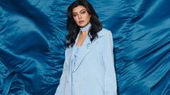Sushmita Sen Freezes Our Feed In Ice-Blue Pantsuit, See Pics