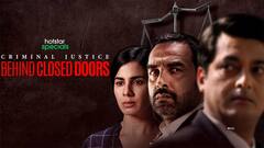 OTT पर इस हफ्ते 'क्रिमिनल जस्टिस 4' बना नंबर वन पर शो, दूसरे से पांचवें नंबर तक इन शोज को भी मिले लाखों व्यूज