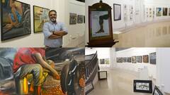 PHOTO : डॉ. मनोज सिंघराखिया, वैद्यकीय शस्त्रक्रियेतून चित्रकलेपर्यंतचा भन्नाट प्रवास