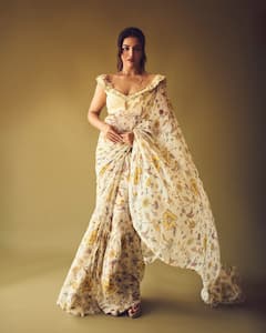 Wamiqa Gabbi’s Ethereal Saree Moment Is A Soft-Power Fashion Win