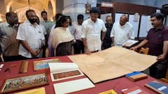 தஞ்சாவூர் சரஸ்வதி மஹால் நூலகத்தில் அமைச்சர் அன்பில் மகேஷ் ஆய்வு: எதற்காக?