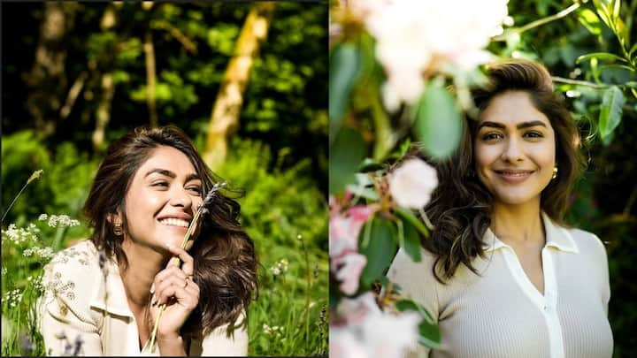 Mrunal Thakur : मृणाल ठाकूरने तिच्या सोशल मिडियावर फोटो शेअर केले आहेत, मृणालच्या फोटोवर तिच्या चाहत्यांनी खुप प्रेम व्यक्त केले आहे.