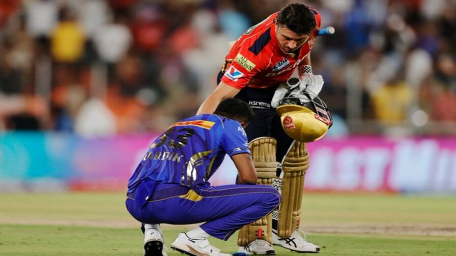 Hardik Pandya Gets Emotional Ashwini Kumar Crying After Mumbai Indians Loss In Qualifier 2 IPL 2025: હાર બાદ ભાવુક જોવા મળ્યો હાર્દિક પંડ્યા, રડવા લાગ્યો અશ્વિની