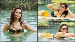 બિકીનીમાં 'ચક દે ઇન્ડિયા' ની કોમલનો દિલકશ અંદાજ, પૂલમાં ચિલ કરતી દેખાઇ એક્ટ્રેસ
