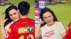 पंजाब किंग्स के आईपीएल फाइनल में पहुंचते ही प्रीति जिंटा ने मारी आंख, वीडियो वायरल