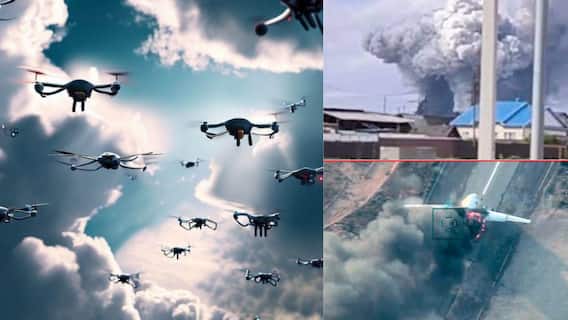 Ukraine Drone attack on Russia: युक्रेनच्या गुप्तहेर खात्याने ट्रकच्या छतात लपवून ड्रोन्स आतमध्ये आणली अन् रशियाची 41 लढाऊ विमानं खाक करुन टाकली