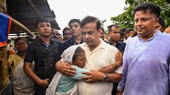 Assam CM Visits Silchar Flood Relief Camps, Stresses Wetland Conservation To Curb Urban Flooding