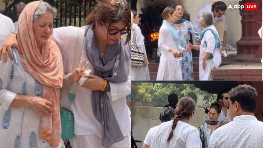 विभु राघव के अंतिम संस्कार में फूट-फूटकर रोईं मां, इन स्टार्स ने भी नम आंखों से दी विदाई Vibhu Raghave funeral actor family and tv stars Mohsin Khan Aneri Vajani Anjali Anand attended विभु राघव के अंतिम संस्कार में फूट-फूटकर रोईं मां, इन स्टार्स ने भी नम आंखों से दी विदाई