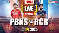 IPL Final RCB vs PBKS Score Live: RCB 17 વર્ષ પછી IPL ચેમ્પિયન બન્યું... કોહલી ભાવુક થયો, ફાઇનલમાં પંજાબ કિંગ્સ હારી ગયું