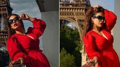 Neha malik: ભોજપૂરી એક્ટ્રેસ નેહા મલિકનો રેડ ડ્રેસમાં ગ્લેમરસ અંદાજ, જુઓ તસવીરો