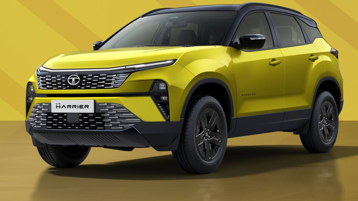 Tata Harrier EV Vs Harrier Design Differences