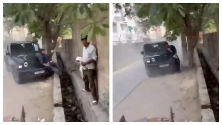 SUV Rams Man In Noida, Throws Him In Drain As Instagram Fight Turns Deadly: Video