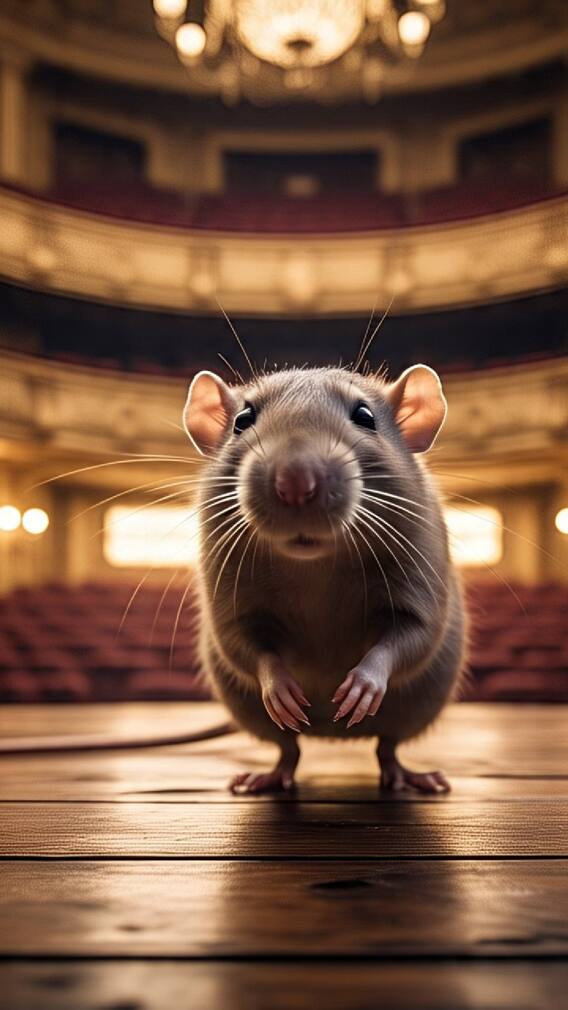 पुण्यात नाट्यगृहात महिलेच्या साडीत शिरला उंदीर!