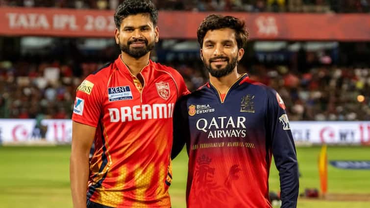 फिल सलात की भूमिका निभाते हुए, पंजाब किंग्स ने आरसीबी के पहले बेटो, रैफल को जीता; Xi अंत खेलते हुए देखें