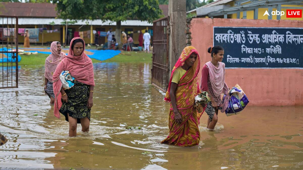 Assam Floods: Two Rivers Cross Danger Mark After Heavy Rain, 6 More Sites Under 'Above Normal' Category