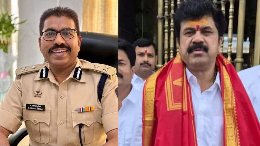 Beed crime news Jalindar Supekar favor Walmik karad keep him in Beed jail says Anjali Damania Walmik Karad & Jalindar Supekar: मोठी बातमी: जालिंदर सुपेकरांचं 'आका'शी कनेक्शन? वाल्मिक कराडला बीड कारागृहात ठेवण्यात महत्त्वाची भूमिका, अंजली दमानियांचा आरोप