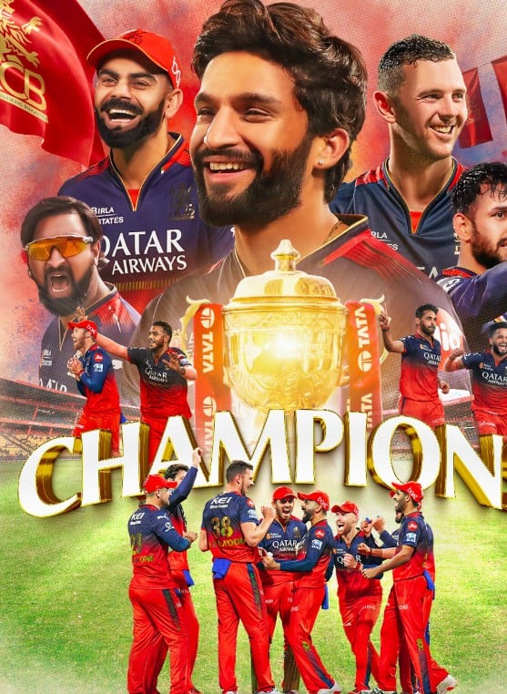 RCB ਬਣੀ IPL 2025 ਦੀ ਚੈਂਪੀਅਨ, ਪ੍ਰਸ਼ੰਸਕਾਂ ਲਈ ਖੁਸ਼ੀ ਅਤੇ ਜਸ਼ਨ ਦਾ ਮਾਹੌਲ