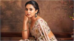 Priyanka Mohan: శారీలో పవన్ కళ్యాణ్ 'ఓజీ' హీరోయిన్ ప్రియాంక మోహన్... అందంలో అదరహో