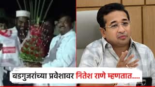 आधी सलीम कुत्तासोबतचे फोटो दाखवले, आता सुधाकर बडगुजरांच्या प्रवेशावर नितेश राणे म्हणतात....