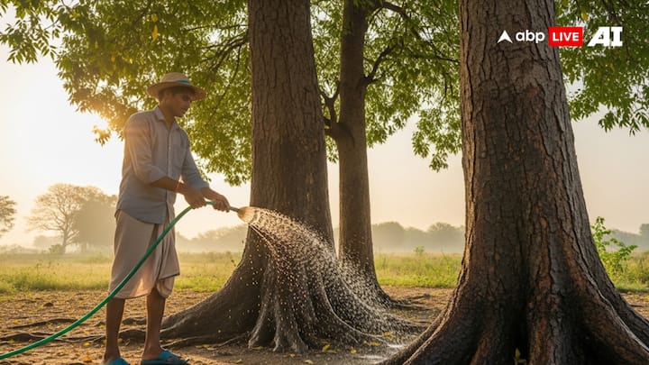 It is considered right to give water to peepal, banyan, neem tree daily in the morning.