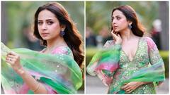 Too Glam To Give A Damn: Sargun Mehta's Sharara Avatar Is A Colour Bomb; See PICS