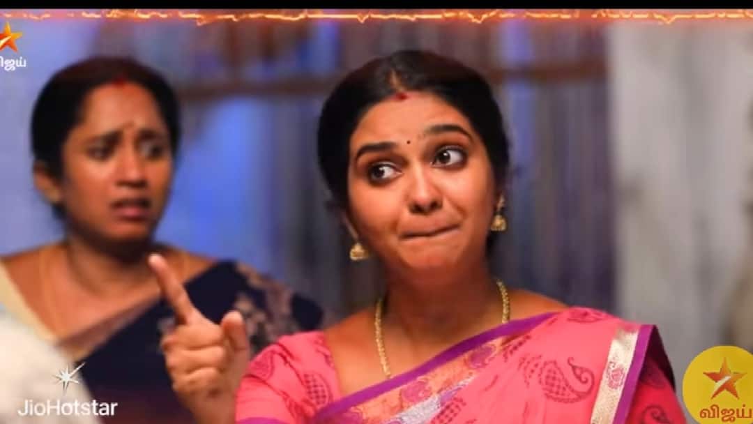 கணவனும் வேண்டாம், தகப்பனும் வேண்டாம் அதிரடி காட்டிய தமிழ்செல்வி !  பரபரக்கும் விஜய் டிவியின்  சின்ன மருமகள் நெடுந்தொடர் !! 