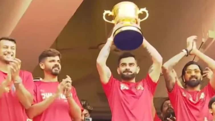 what royal challengers bengaluru and virat kohli said bengaluru stampede chinnaswamy stadium rcb victory parade चिन्नास्वामी स्टेडियम के बाहर भगदड़ पर क्या बोले विराट कोहली और RCB टीम? 11 की मौत और कई हैं घायल