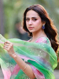 Too Glam To Give A Damn: Sargun Mehta's Sharara Avatar Is A Colour Bomb; See PICS