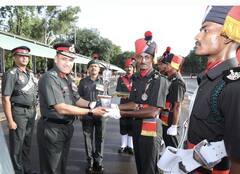 मराठा लाईट इन्फट्री रेजिमेंटल सेंटरमध्ये प्रशिक्षण पूर्ण केलेल्या अग्निवीर जवानांचा शानदार दीक्षांत समारंभ