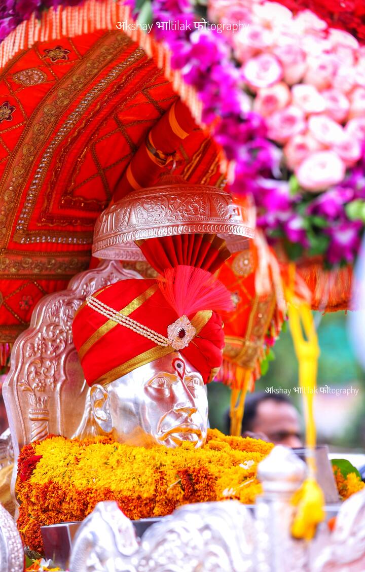 गजानन महाराजांच्या पालखीच्या आगमनानिमित्त अकोल्यात दोन दिवस अक्षरश: दिवाळी साजरी होणार आहे (फोटो सौजन्य : अक्षय भालतिलक,  अकोला)