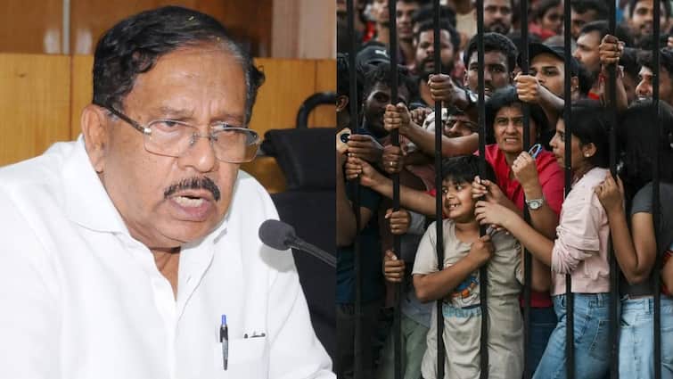 bengaluru stampede rcb celebration 8 lakh crowd 11 dead 47 injured कर्नाटक के गृहमंत्री का बड़ा दावा- 'RCB की जीत का जश्न मनाने पहुंचे करीब 8 लाख लोग, इसलिए मची भगदड़'