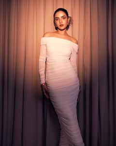 Jasmine Bhasin Brings Angelic Vibes In All-White, See Her Flawless Style