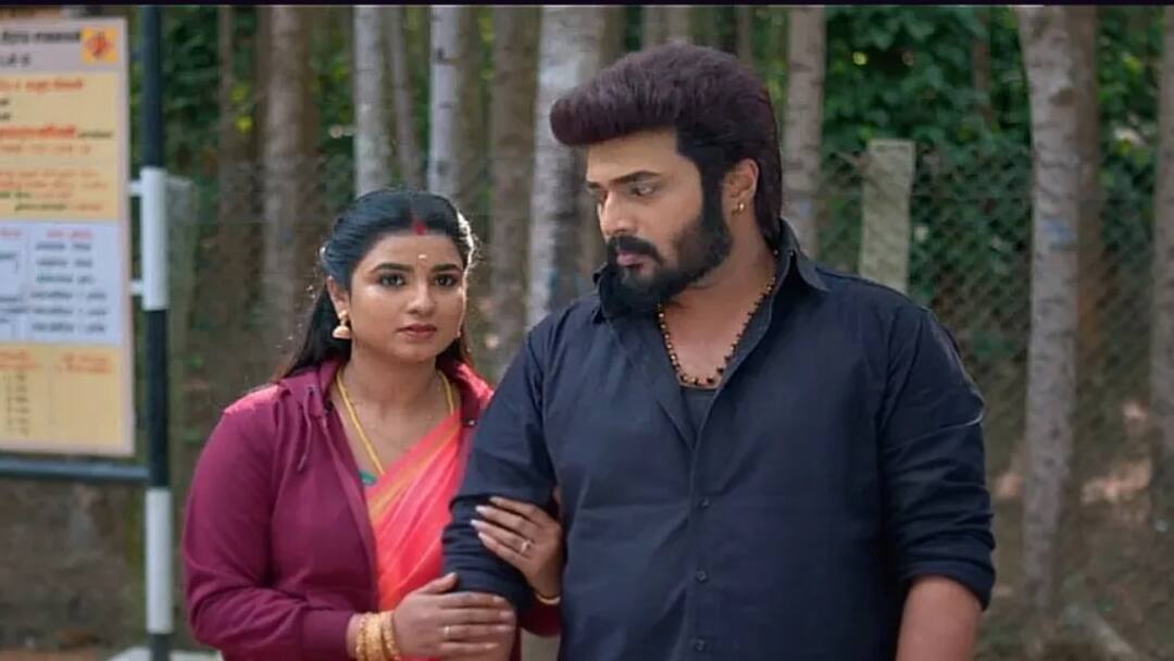 Karthigai Deepam: கார்த்தியை கட்டிப்பிடித்த ரேவதி.. வீ்ட்டுக்கு போவாளா? வெளிநாடு போவாளா? zee tamil karthigai deepam serial 5th may 2025 today episode update here revathi confused karthik foreign trip Karthigai Deepam: கார்த்தியை கட்டிப்பிடித்த ரேவதி.. வீ்ட்டுக்கு போவாளா? வெளிநாடு போவாளா?