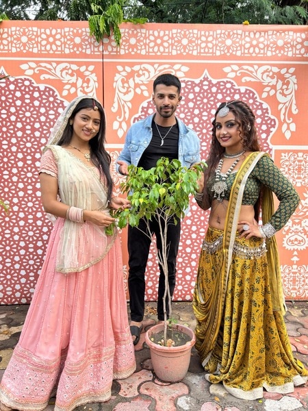   विश्व पर्यावरण दिवस पर 'बड़ी हवेली की छोटी ठकुराइन' के कलाकारों ने लगाए पौधे, ये मैसेज भी दिया