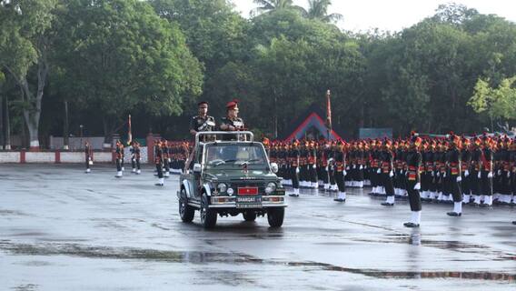 मराठा लाईट इन्फट्री रेजिमेंटल सेंटरमध्ये प्रशिक्षण पूर्ण केलेल्या अग्निवीर जवानांचा शानदार दीक्षांत समारंभ