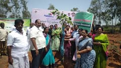 உலகச் சுற்றுச்சூழல் தினம்; வளம்மீட்பு பூங்காவில் உறுதிமொழி ஏற்று மரக்கன்றுகள் நடும் விழா