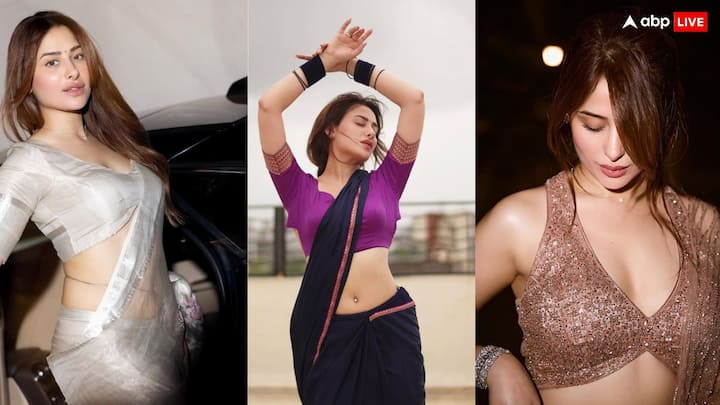  'बिग बॉस 13' में दिख चुकी माहिरा शर्मा का साड़ी लुक सबको क्रेजी कर रहा है. फैंस उनकी अदाओं के दीवाने हुए जा रहे हैं.