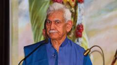 जम्मू-कश्मीर के LG मनोज सिन्हा ने चिनाब ब्रिज को बताया नई क्रांति, क्या कुछ कहा?