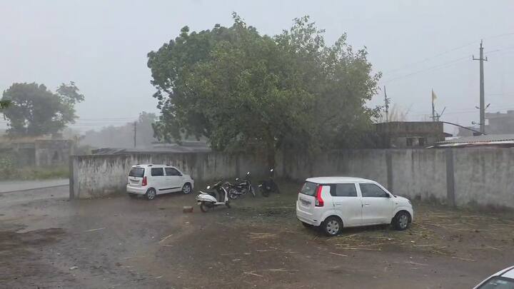 ખાંભા અને આસપાસના ગામડાઓમાં મેઘરાજાનું આગમન, વાતાવરણમાં આવ્યો આહલાદક પલટો.