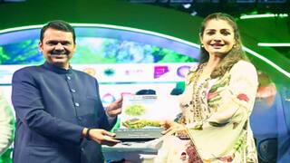 Raveena Tandon Felicitated By Maharashtra Deputy CM For Contribution To The Environment