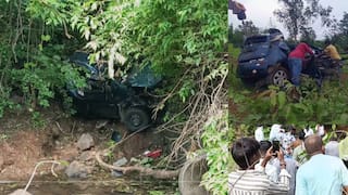 Crime news: गुरं चरत असताना महिलेला झुडूपांमध्ये काळी कार दिसली,जवळ जाताच हादरली, शहापुरातील घटनेमुळे खळबळ