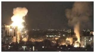 Russian Missiles And Drones Rain Down On Kyiv Amid Escalating Cross-Border Strikes