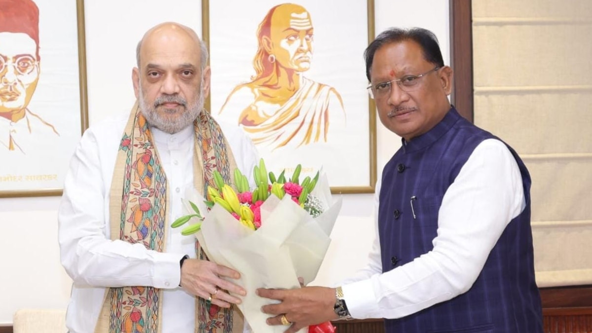 दिल्ली में अमित शाह से मिले छत्तीसगढ़ के मुख्यमंत्री विष्णुदेव साय, जानें क्या हुई बात?