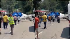 Helicopter En Route Kedarnath Makes Emergency Landing in Uttarakhand