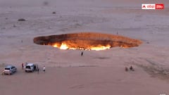 యాభై ఏళ్లుగా ఆగని మంటలు - గెట్‌వే టు హెల్ గా పేరు - ఎక్కడో తెలుసా ?