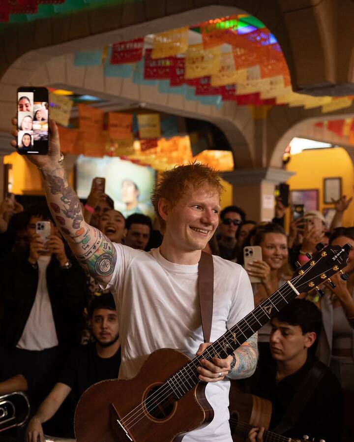 Sheeran owns a music label, Gingerbread Man Records, and even opened a Notting Hill bar named Bertie Blossoms, inspired by his wife, Cherry Seaborn.