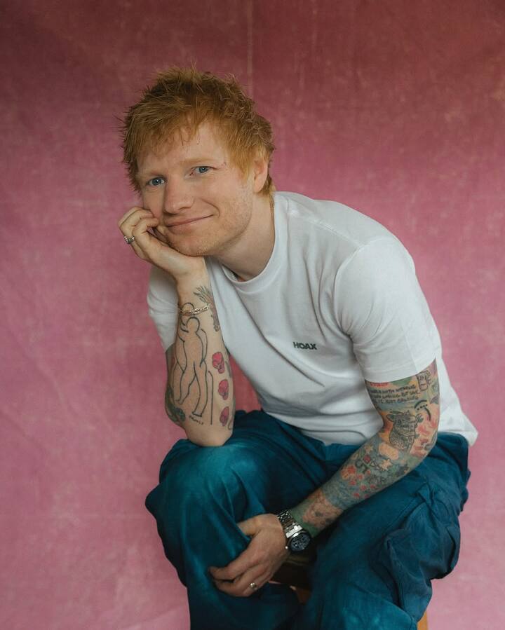 In addition to his own hits, Sheeran has penned tracks for the likes of Justin Bieber, One Direction, Eminem, and Rita Ora — showcasing his influence as a songwriter.